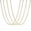Bild von Edelstahl Schlangenkette Kette Halskette Bunt 1 Strang