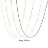 Picture of Stainless Steel Lips Chain Necklace Multicolor