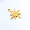 Bild von 304 Edelstahl Religiöse Schmuck Hexagramm Davidstern Charms Hexagramm Davidstern Bunt 18mm x 15mm, 1 Stück
