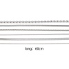 Picture of 304 Stainless Steel Link Chain Necklace Silver Tone