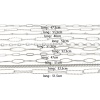 Bild von 304 Edelstahl Schmuckkette Kette Halskette Silberfarbe 1 Strang