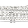 Picture of 304 Stainless Steel Link Chain Necklace Silver Tone