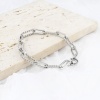 Picture of 304 Stainless Steel Link Cable Chain Necklace Multicolor Handmade