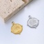 Picture of 304 Stainless Steel Charms Multicolor Round Disc Tree 22.5mm x 19mm