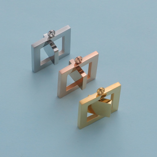 Picture of Stainless Steel Geometry Series Charms Multicolor Geometric Rotatable