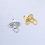 Picture of 304 Stainless Steel Charms Multicolor Mushroom 17mm x 14.5mm
