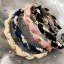 Picture of Acrylic Stylish Headband Hair Hoop Multicolor Braided Imitation Pearl 15cm Dia.