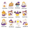 Picture of Zinc Based Alloy Halloween Charms Gold Plated Multicolor Cartoon Images Enamel