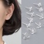 Immagine di Argento Sterling Stile Ins Orecchini a Perno Argento 1 Paio