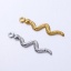 Image de Breloques en 304 Acier Inoxydable Serpent Multicolore 28mm x 6.5mm , 1 Pièce