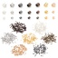 Picture of Brass Crimp Beads Cover Tube Multicolor