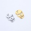 Immagine di Acciaio Inossidabile Halloween Charms Cranio Multicolore Filigrana 15mm x 10mm, 2 Pz