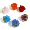 Picture of Lampwork Glass 3D Beads Grape Fruit Multicolor About 13mm x 12mm