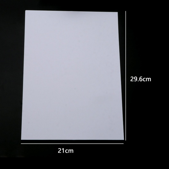 Picture of 0.3mm BOPS Shrink Plastic Rectangle Printable 29.6cm x 21cm