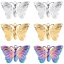 Picture of Stainless Steel Insect Charms Multicolor Butterfly Animal 22mm x 14mm