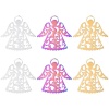 Picture of Stainless Steel Religious Pendants Multicolor Angel Filigree 3cm x 3cm