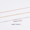 Picture of Stainless Steel Link Cable Chain Necklace Multicolor 75cm(29 4/8") long