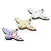 Picture of Stainless Steel Halloween Charms Multicolor Owl Animal 20mm x 12mm