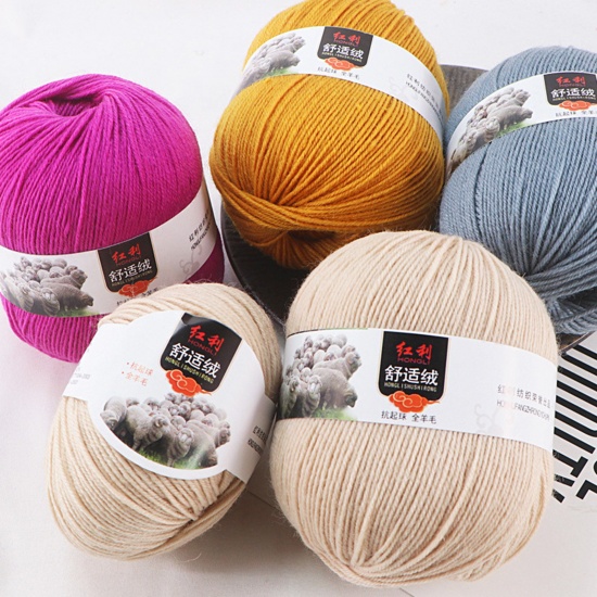 Picture of Wool Blend Super Soft Knitting Yarn Multicolor