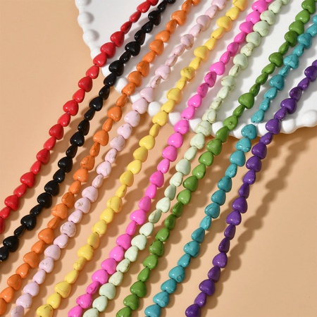30pcs 7*12MM Rhombus Shape Enamel Beads for Jewelry Making Boho Candy  Colorful Beads for Bracelets Diy Handmade Accessory