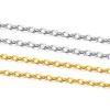 Picture of 304 Stainless Steel Lips Chain Multicolor 2mm
