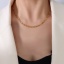Immagine di Ecologico Semplice & Casual Elegante 18K Vero Oro Placcato 304 Acciaio Inossidabile Catena Collana Per Donne 1 Pz