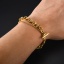 Immagine di 1 Pz 304 Acciaio Inossidabile Elegante Catena Bracciale Multistrato a Strati Multicolore 21cm Lunghezza