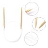 Picture of Bamboo & Plastic Circular Knitting Needles Beige