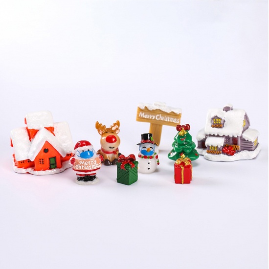 Изображение Resin Micro Landscape Miniature Home Decoration Christmas