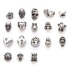 Picture of 304 Stainless Steel Beads Antique Silver Color