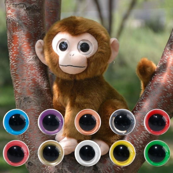 Safety Eyes for Stuffed Animals - Plastic Eyes for Crafts - 15mm to 16.5mm