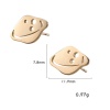 Picture of 304 Stainless Steel Galaxy Ear Post Stud Earrings Multicolor Spaceship Rocket Hollow