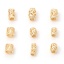Picture of Brass Beads 14K Real Gold Plated Cylinder Filigree
