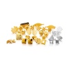 Picture of 304 Stainless Steel Ear Post Stud Earrings Multicolor With Loop