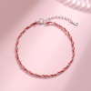 Picture of Brass Simple Braided Bracelets Multicolor 15cm(5 7/8") long