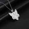 Picture of 304 Stainless Steel Stylish Link Cable Chain Necklace Multicolor Animal 52cm(20 4/8") long