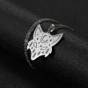 Picture of 304 Stainless Steel Stylish Link Cable Chain Necklace Multicolor Animal 52cm(20 4/8") long