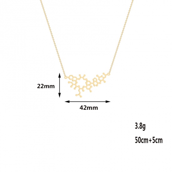 Picture of 304 Stainless Steel Stylish Link Cable Chain Necklace Multicolor Cell 45cm(17 6/8") long