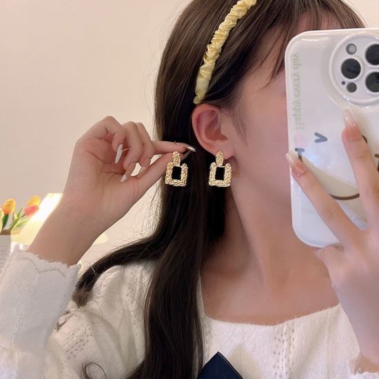 Picture of Ins Style Earrings Gold Plated