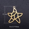 Picture of 201 Stainless Steel Ocean Jewelry Charms Multicolor Hollow