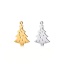 Immagine di 304 Acciaio Inossidabile Charms Albero di Natale Multicolore Filigrana 20mm x 15mm, 5 Pz