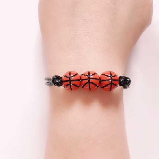 Picture of Resin Sport Waved String Braided Friendship Bracelets