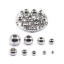 Picture of 304 Stainless Steel Beads Round Silver Tone 