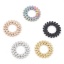 Bild von 304 Edelstahl Charms Ring Bunt Blätter 22mm D., 1 Stück