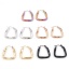Picture of 316 Stainless Steel Hoop Earrings Twist Square 26mm x 25mm