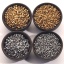 Picture of 304 Stainless Steel Crimp Beads Cover Round