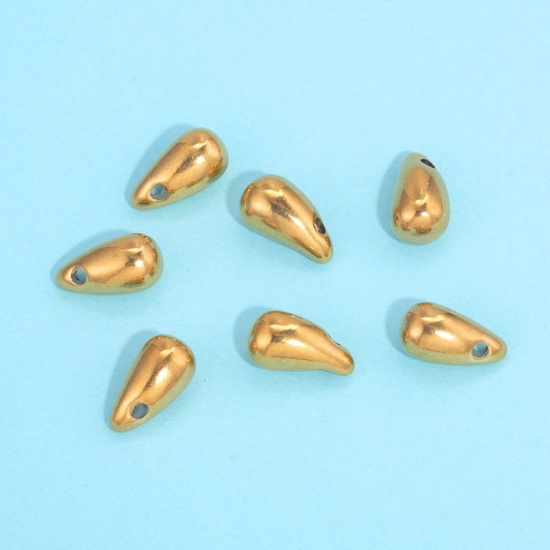 Immagine di 304 Acciaio Inossidabile Charms Goccia 12mm x 6mm, 2 Pz