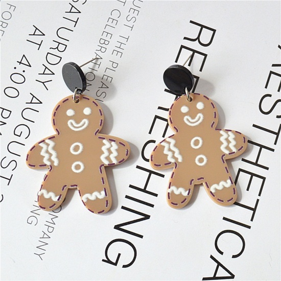 Picture of Acrylic Cute Earrings Multicolor