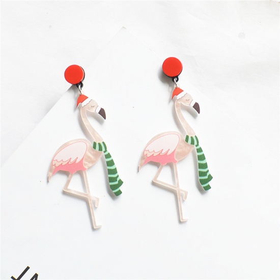 Picture of Acrylic Cute Earrings Multicolor