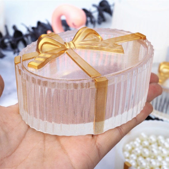 Picture of Silicone Resin Mold For Gift Storage Box Making White